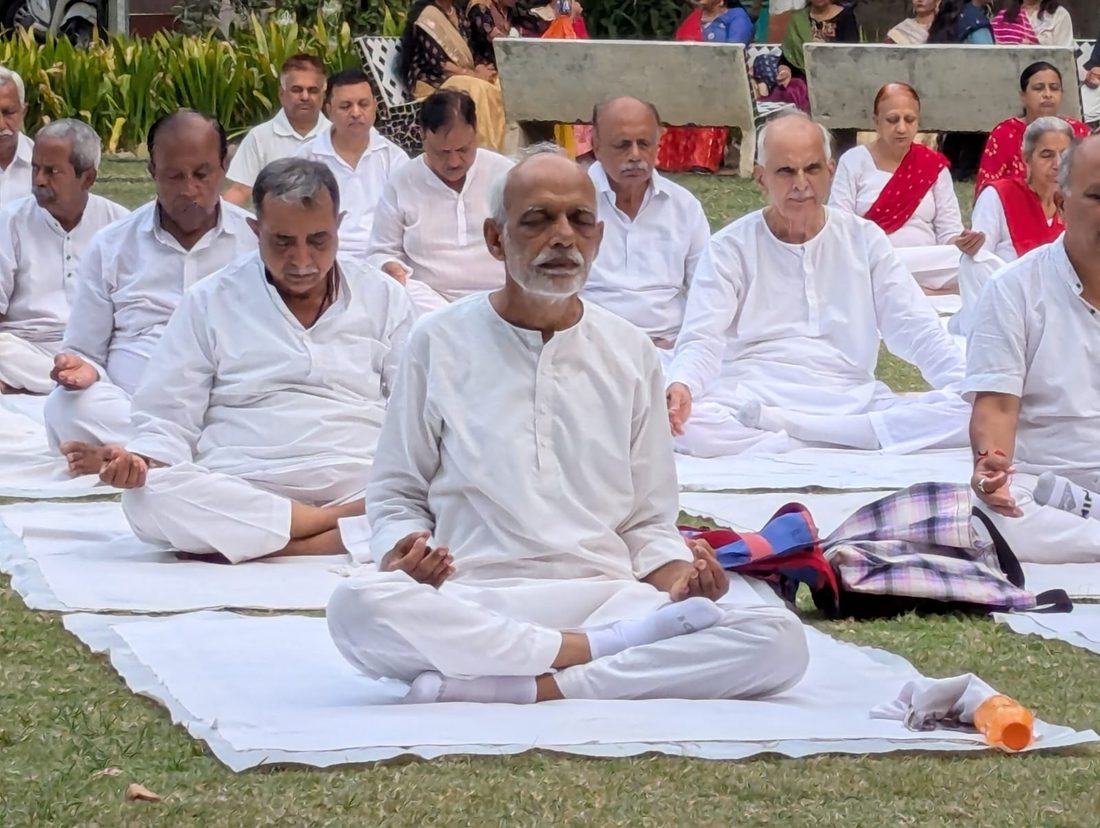 Meditation and breathing practice