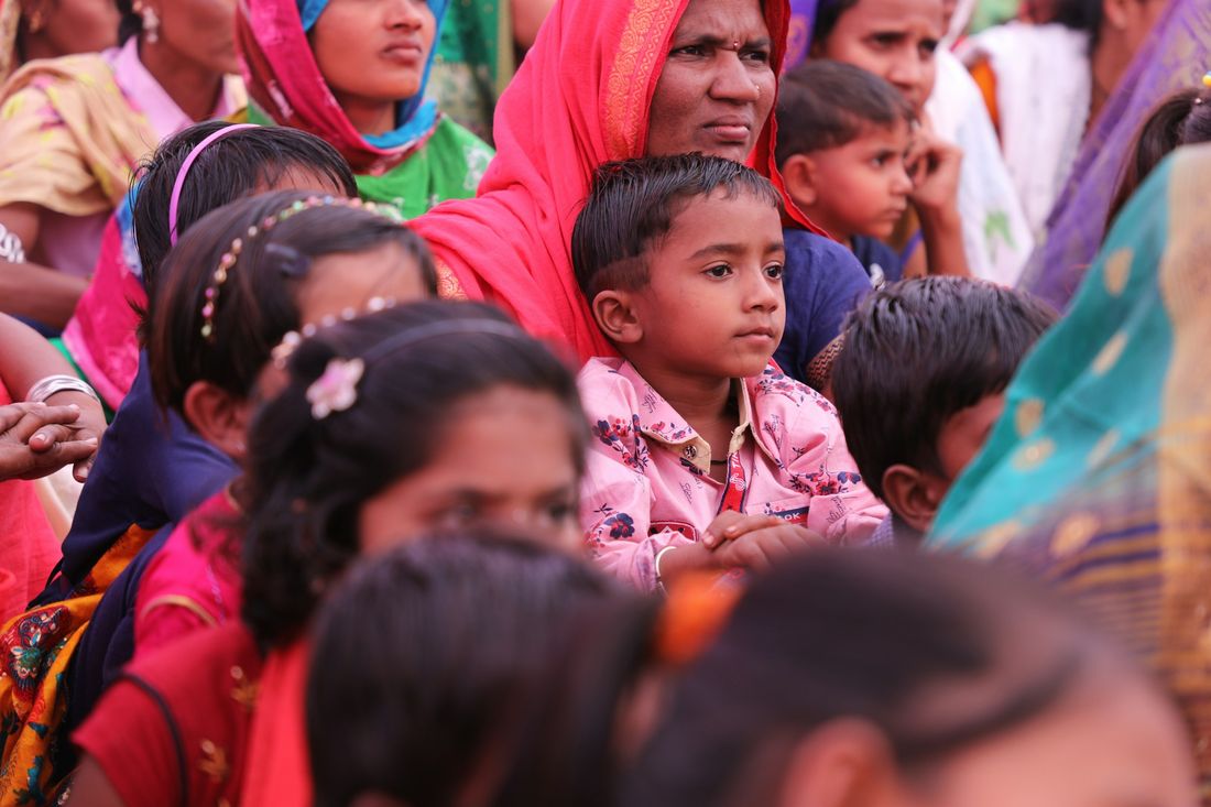 Parents at a nutrition awareness talk